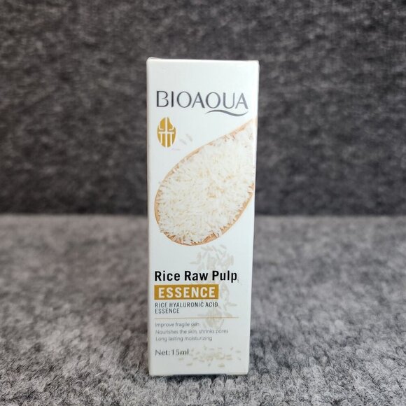 NEW SEALED BIOAQUA Rice Raw Pulp Essence Facial Serum 15 mL EXP 11/2026 - Picture 1 of 5